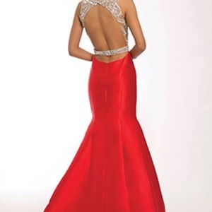 Jovani red dress